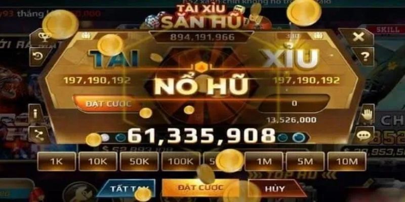 Thông tin trò chơi slot tài xỉu chất lượng